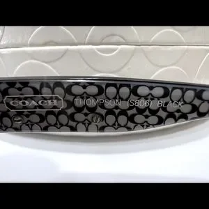 COACH Thompson Black/silver Sunglasses Coach | Accessories | Coach Thompson Blacksilver Sunglasses  main image 3